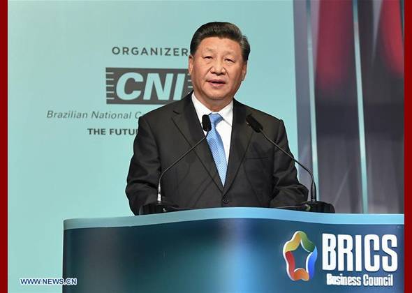 Xi Urges Business Sector's Active Participation in BRICS Co